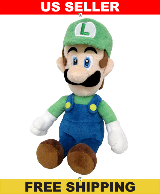 Luigi 10" Nintendo Little Buddy Licensed Plush