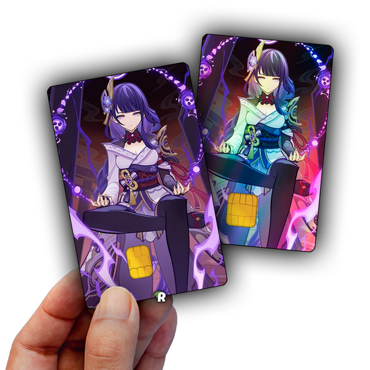 Raiden Shogun Credit Card Skin