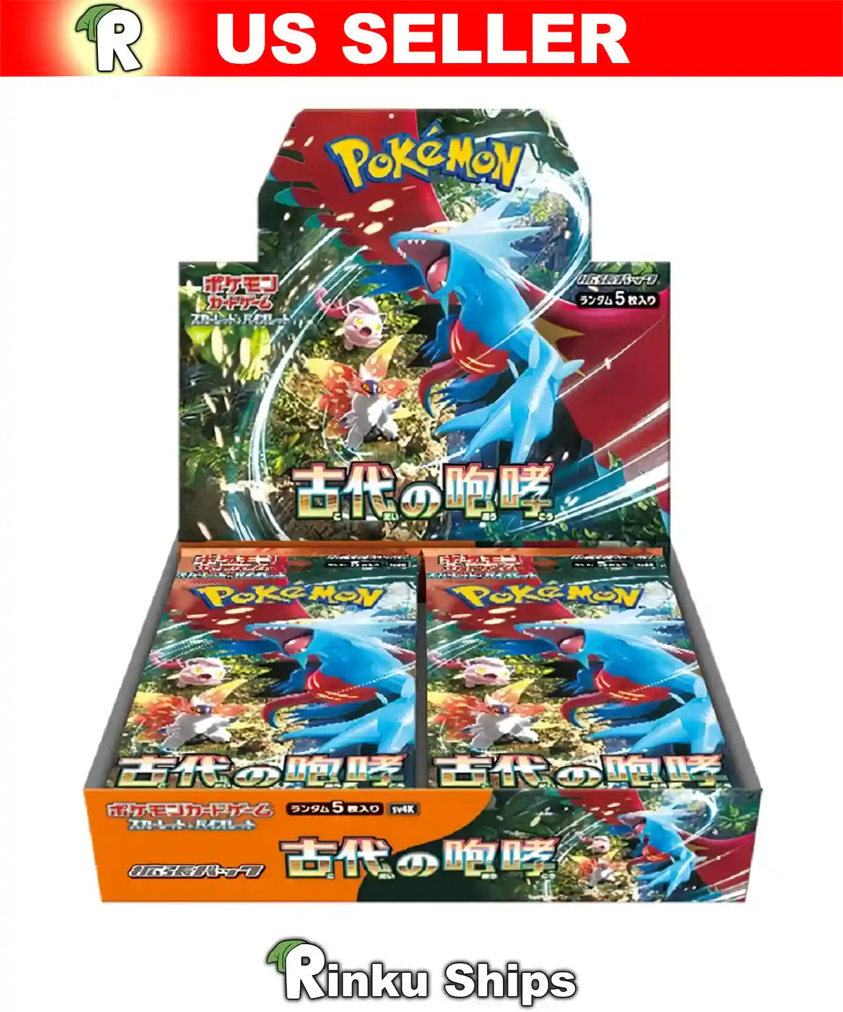 Ancient Roar Booster Box [SV4K] Pokemon - Factory Sealed Japanese Cards