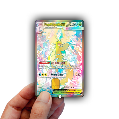 Mega Dragonite Credit Card Skin
