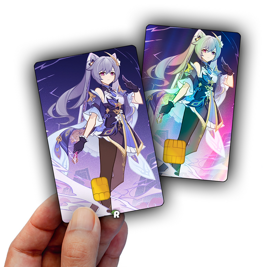 Keqing Credit Card Skin