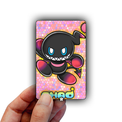 Sonic Adventure Dark Chao Credit Card Skin