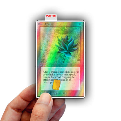 Black Lotus Credit Card Skin