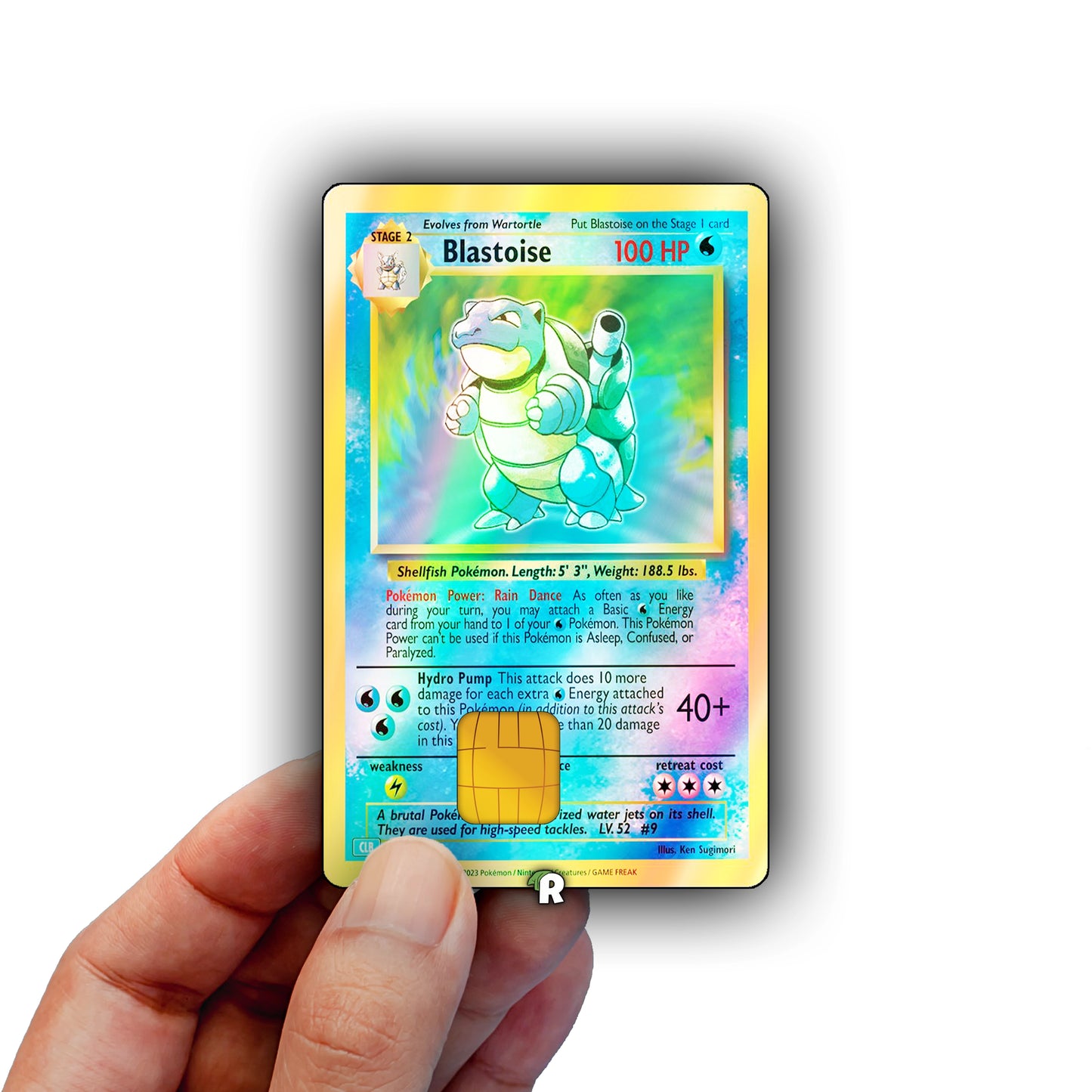 Blastoise Credit Card Skin