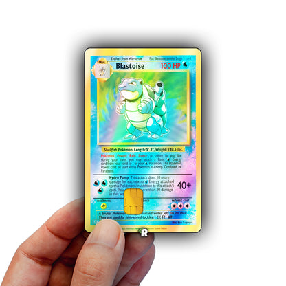 Blastoise Credit Card Skin