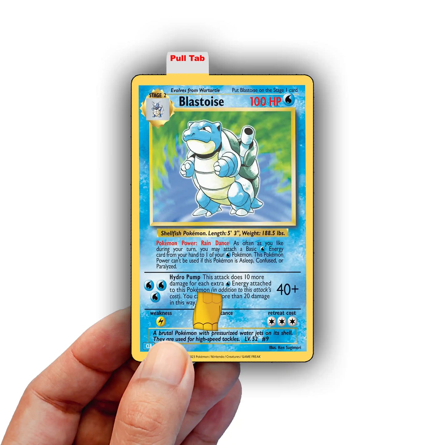 Blastoise Credit Card Skin