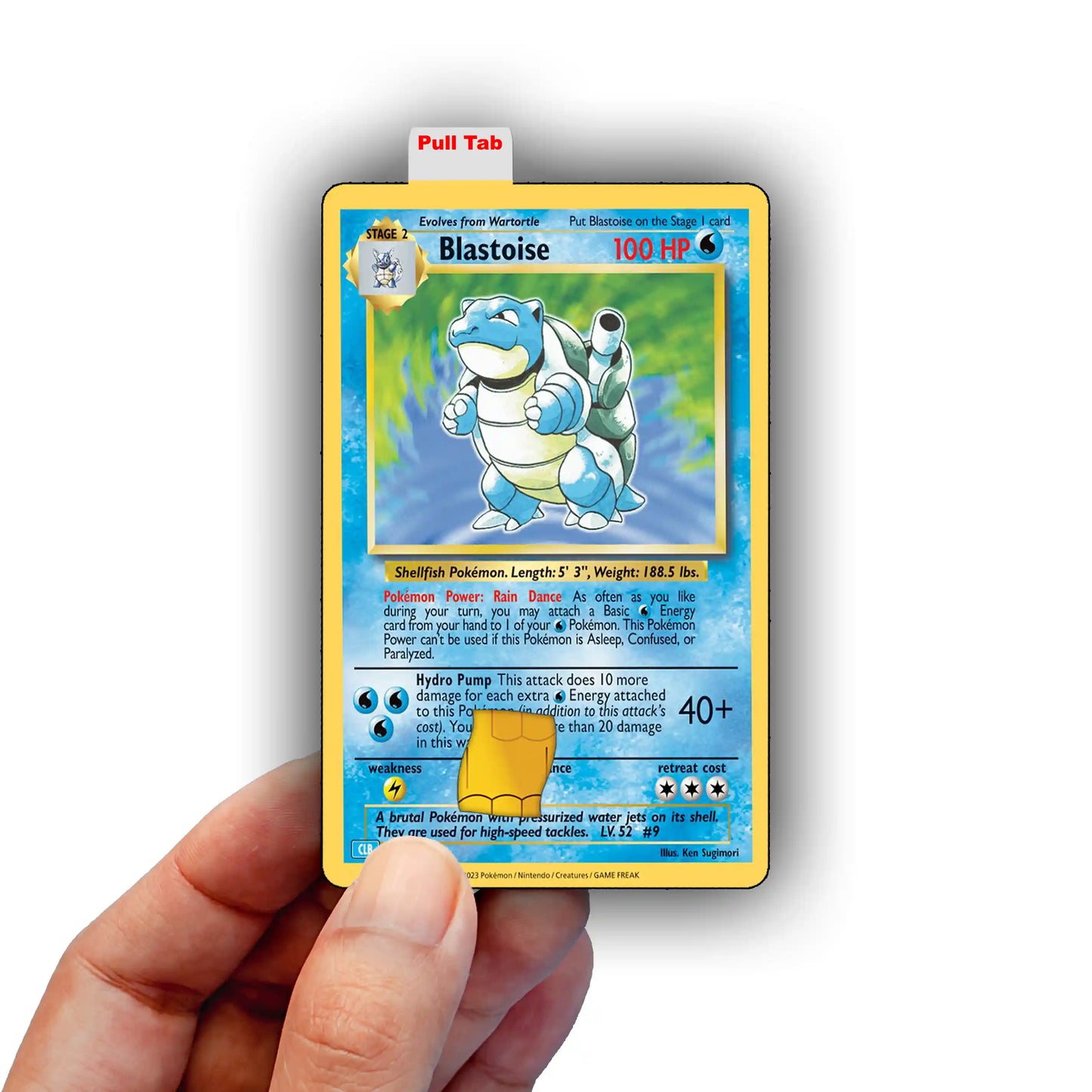 Blastoise Credit Card Skin