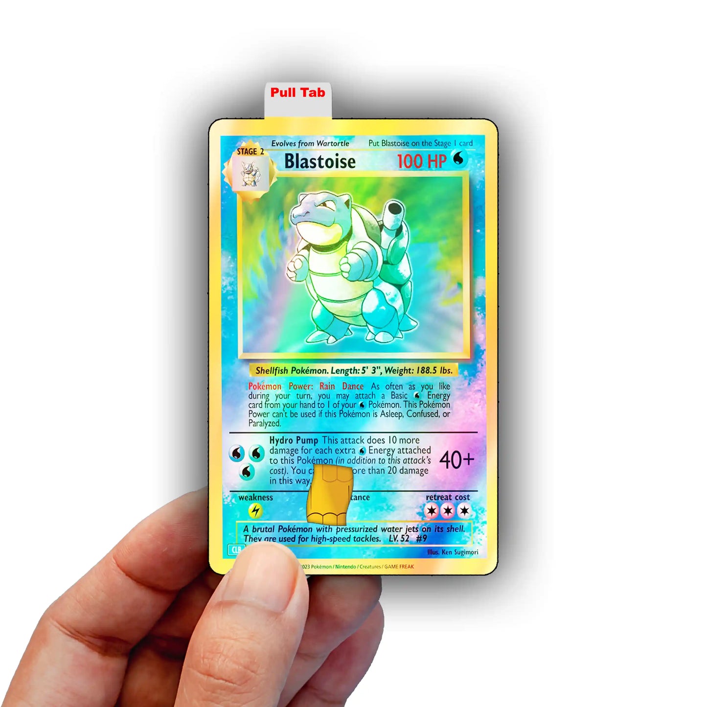 Blastoise Credit Card Skin