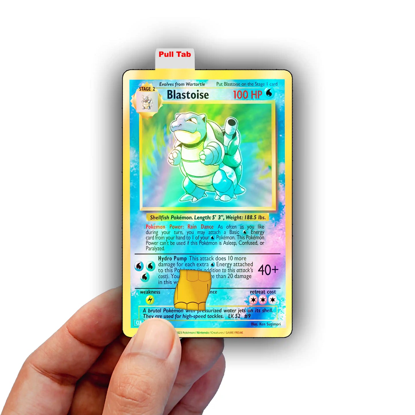 Blastoise Credit Card Skin
