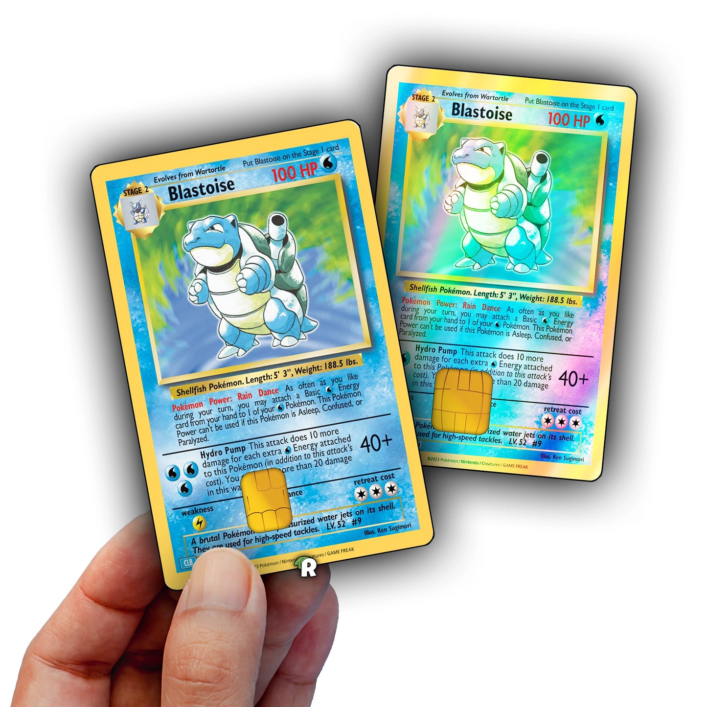 Blastoise Credit Card Skin