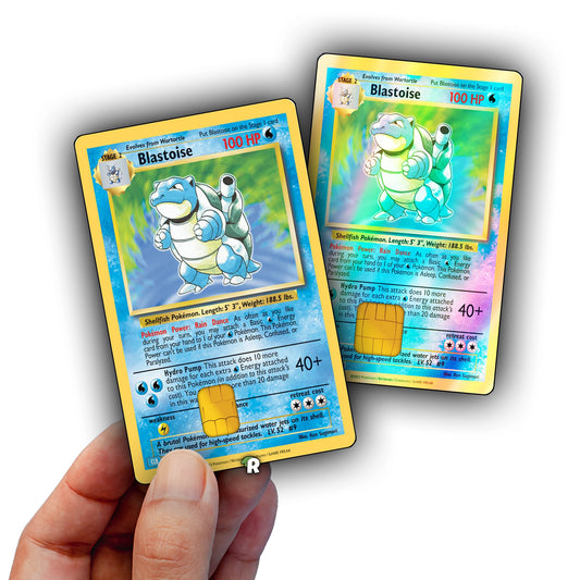 Blastoise Credit Card Skin