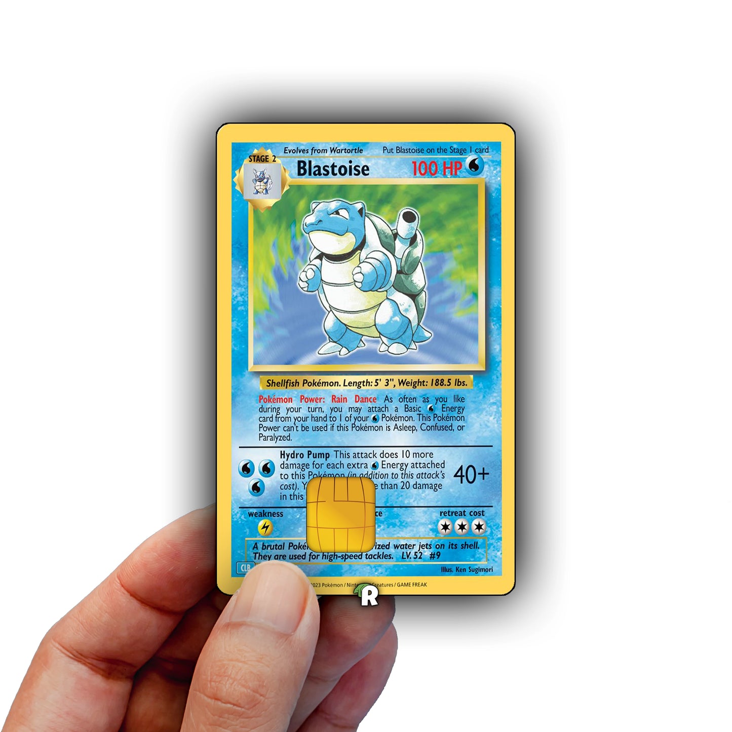 Blastoise Credit Card Skin