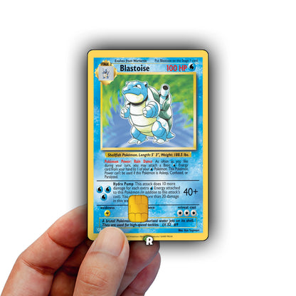 Blastoise Credit Card Skin