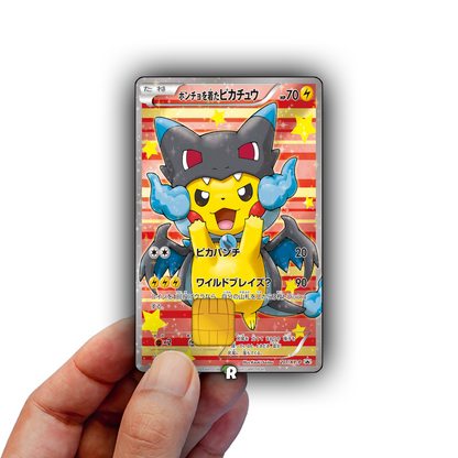 Charizard X Pikachu Credit Card Skin