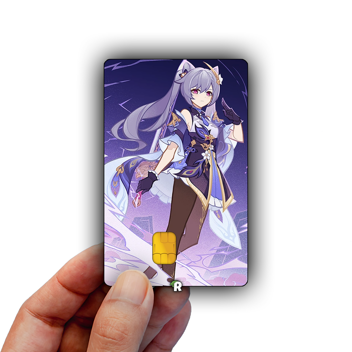 Keqing Credit Card Skin