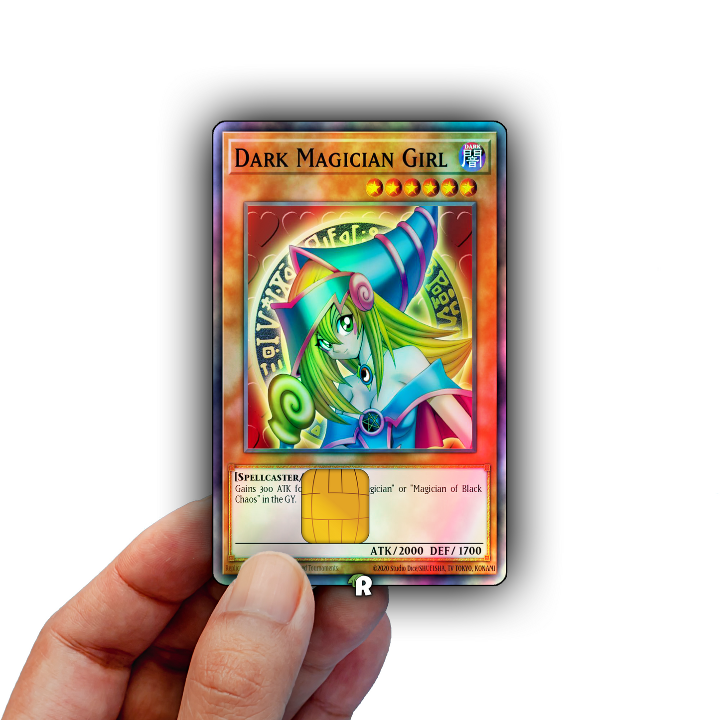 Dark Magician Girl Credit Card Skin