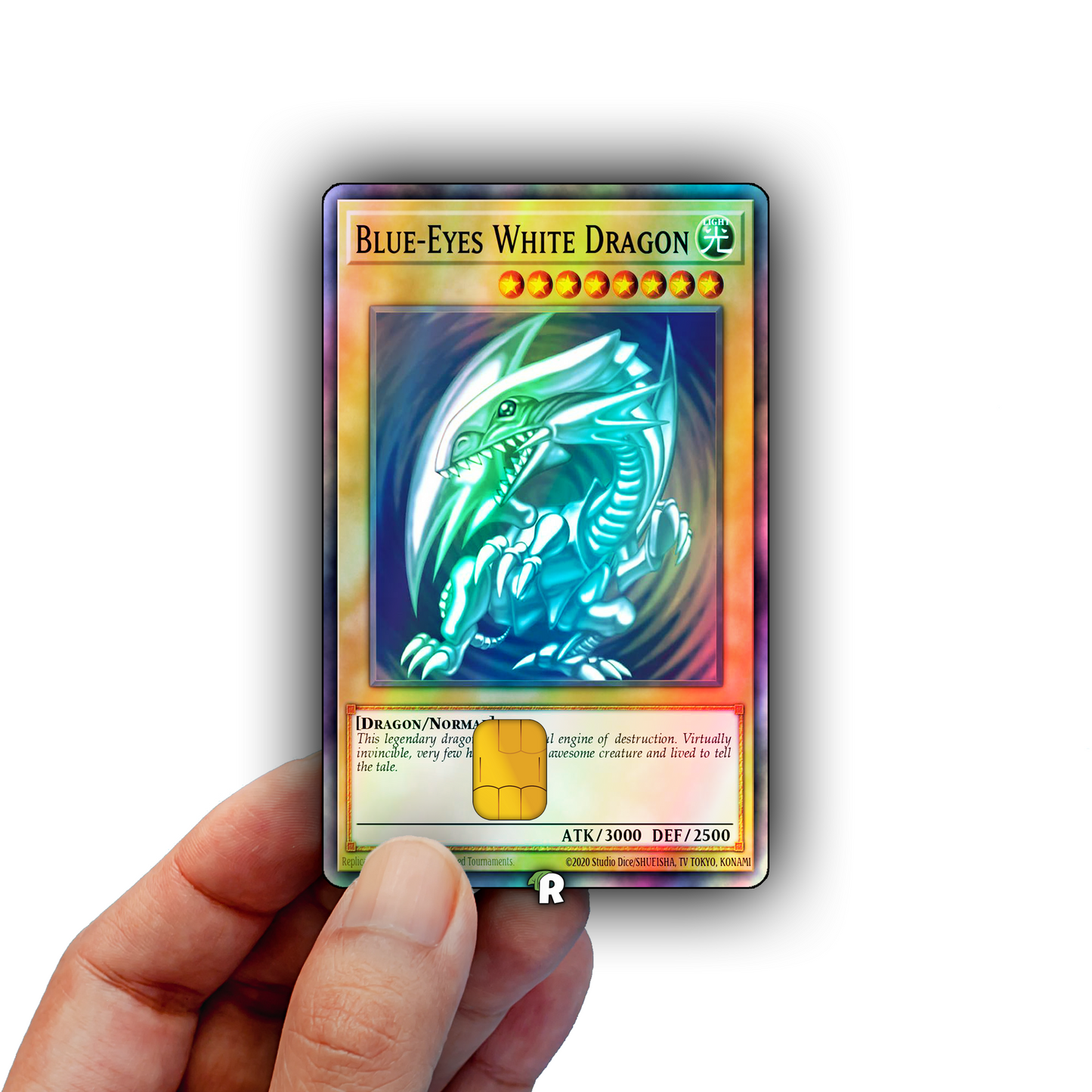 Blue Eyes White Dragon Credit Card Skin