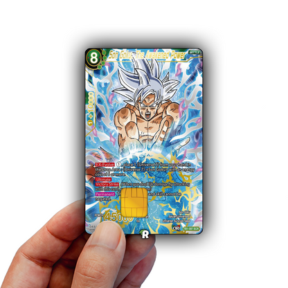 Goku, The Awakened Power Credit Card Skin