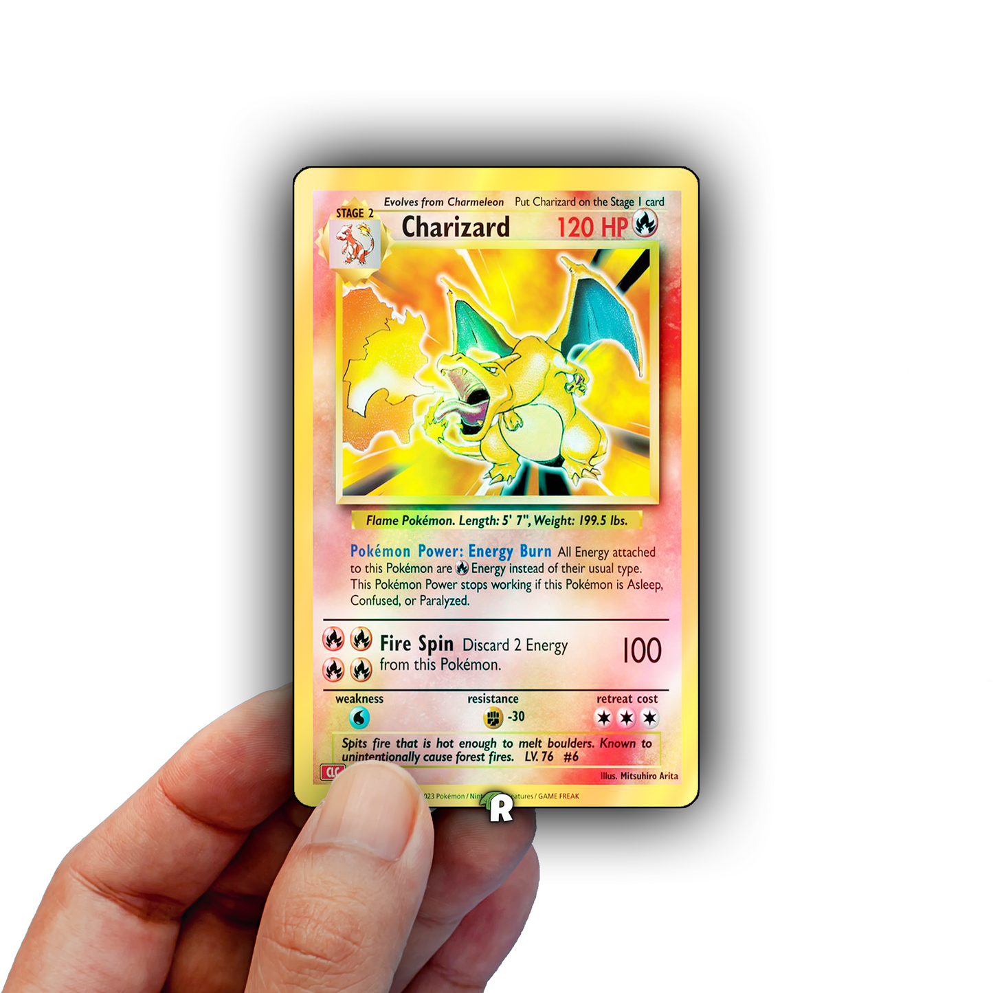 Charizard Card Skin