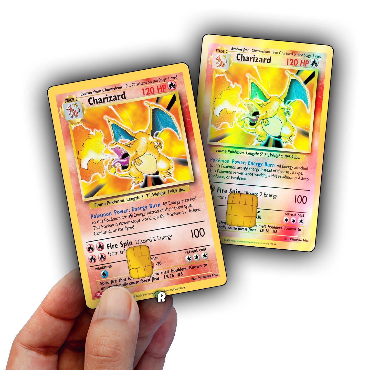 Charizard Credit Card Skin