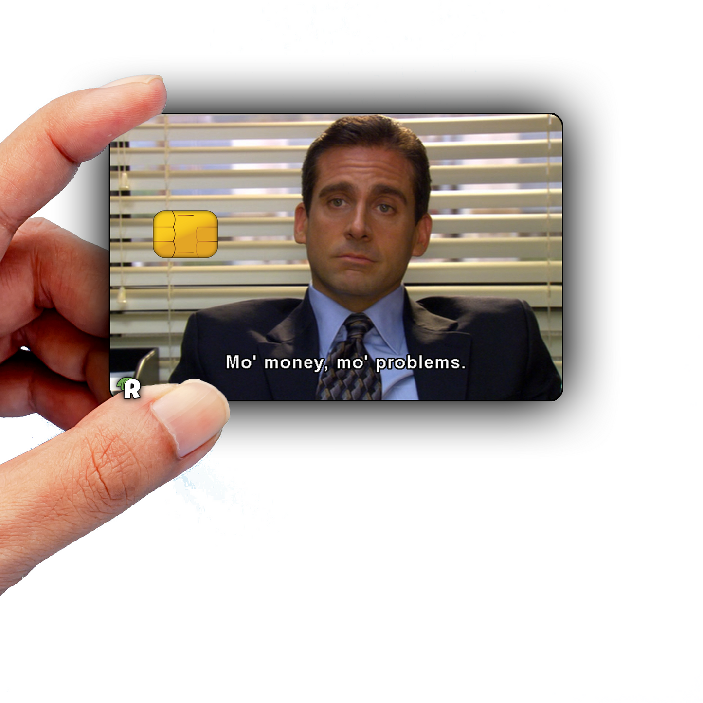 The Office Mo Money Meme Credit Card Skin