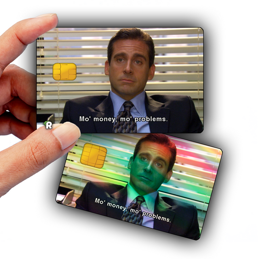 The Office Mo Money Meme Credit Card Skin
