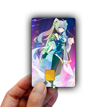 Keqing Credit Card Skin