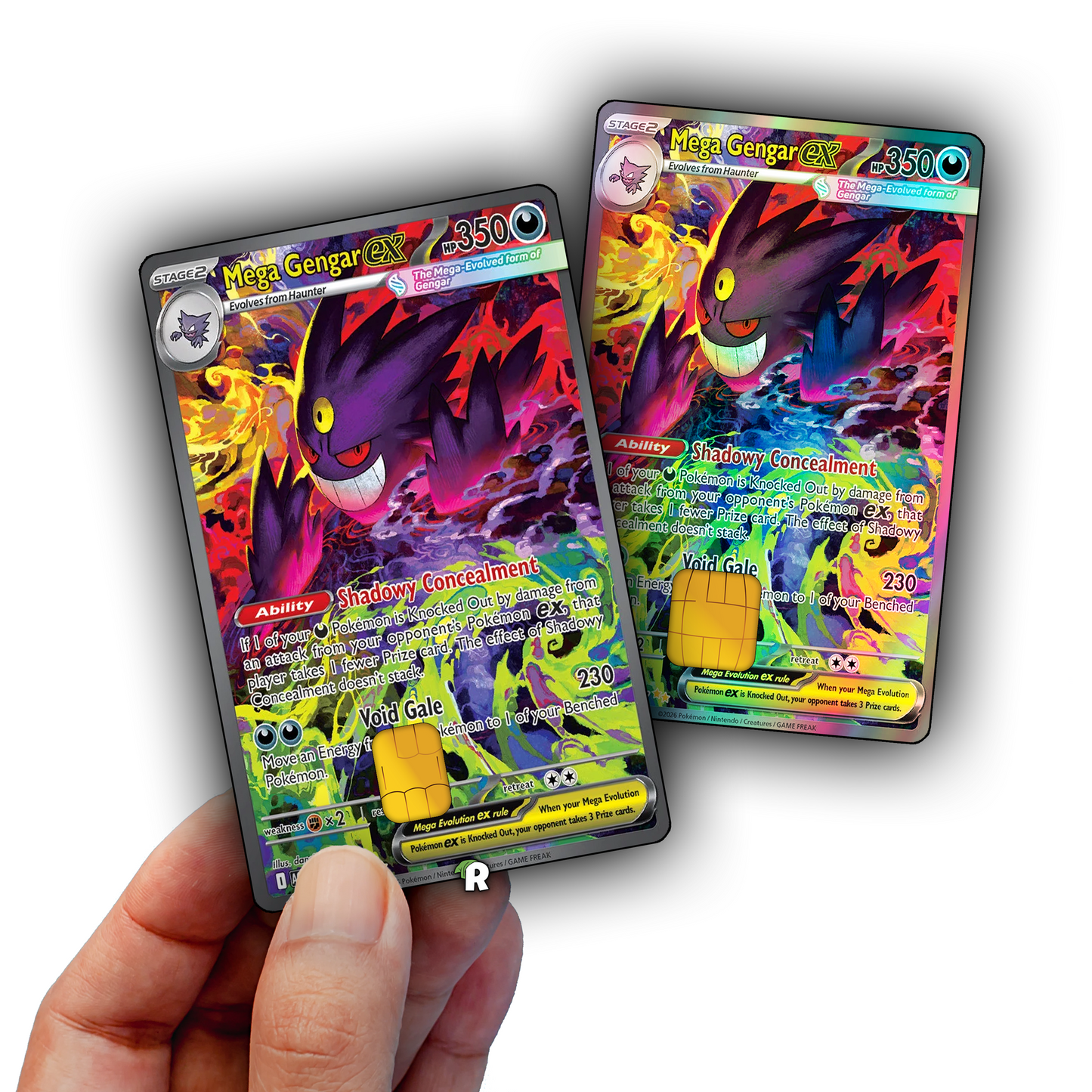 Mega Gengar Credit Card Skin