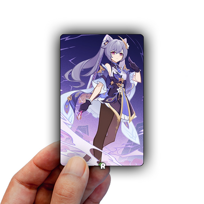 Keqing Credit Card Skin