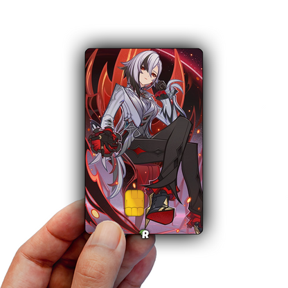 Arlecchino Credit Card Skin