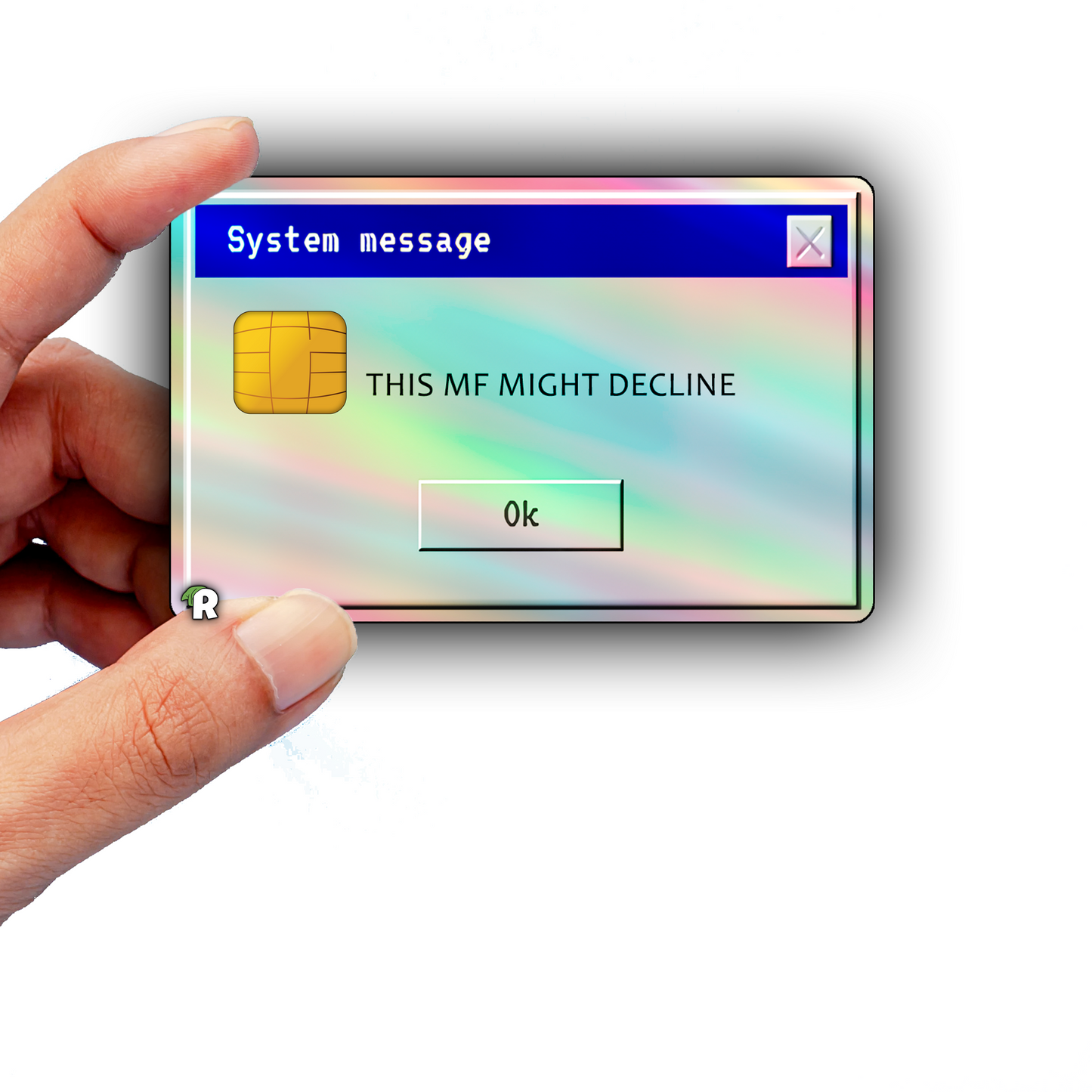 This MF Might Decline Meme Credit Card Skin