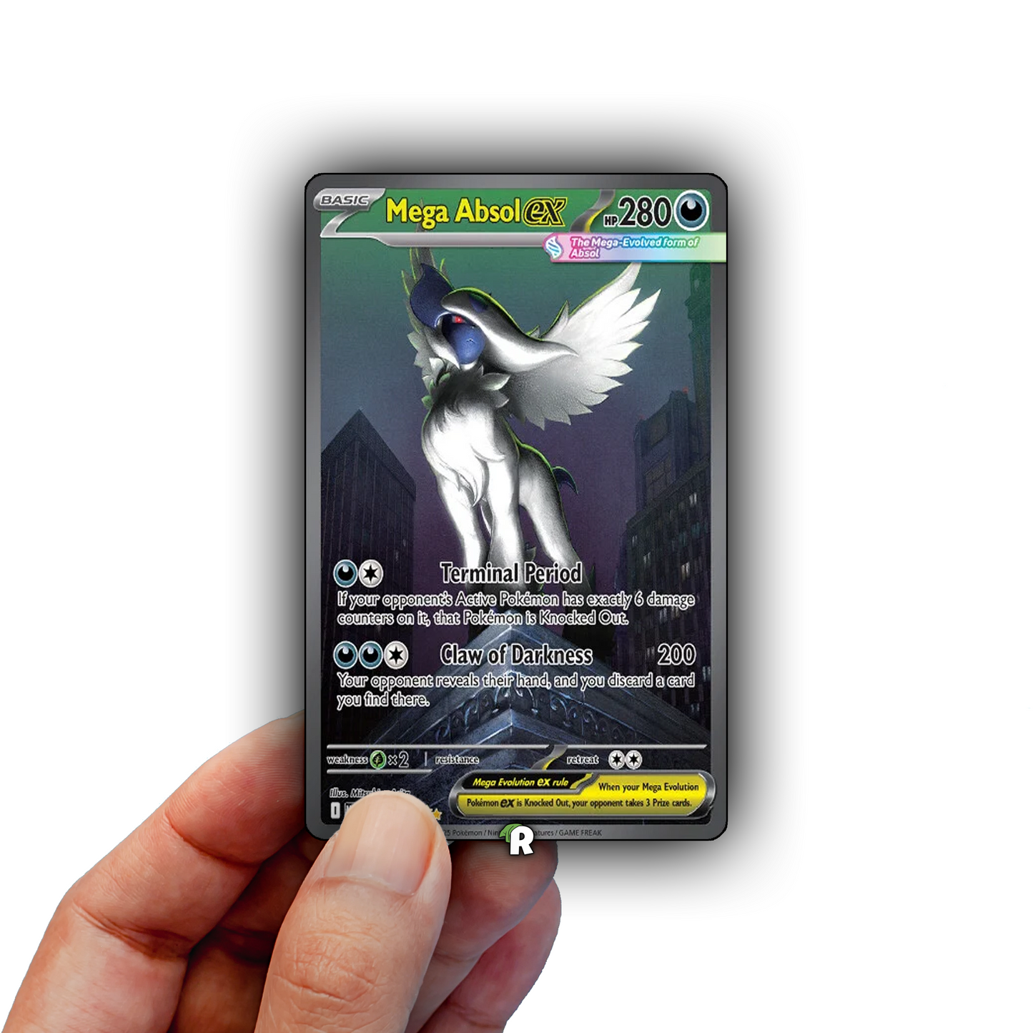 Mega Absol Credit Card Skin