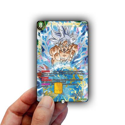Goku, The Awakened Power Credit Card Skin
