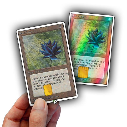 Black Lotus Credit Card Skin
