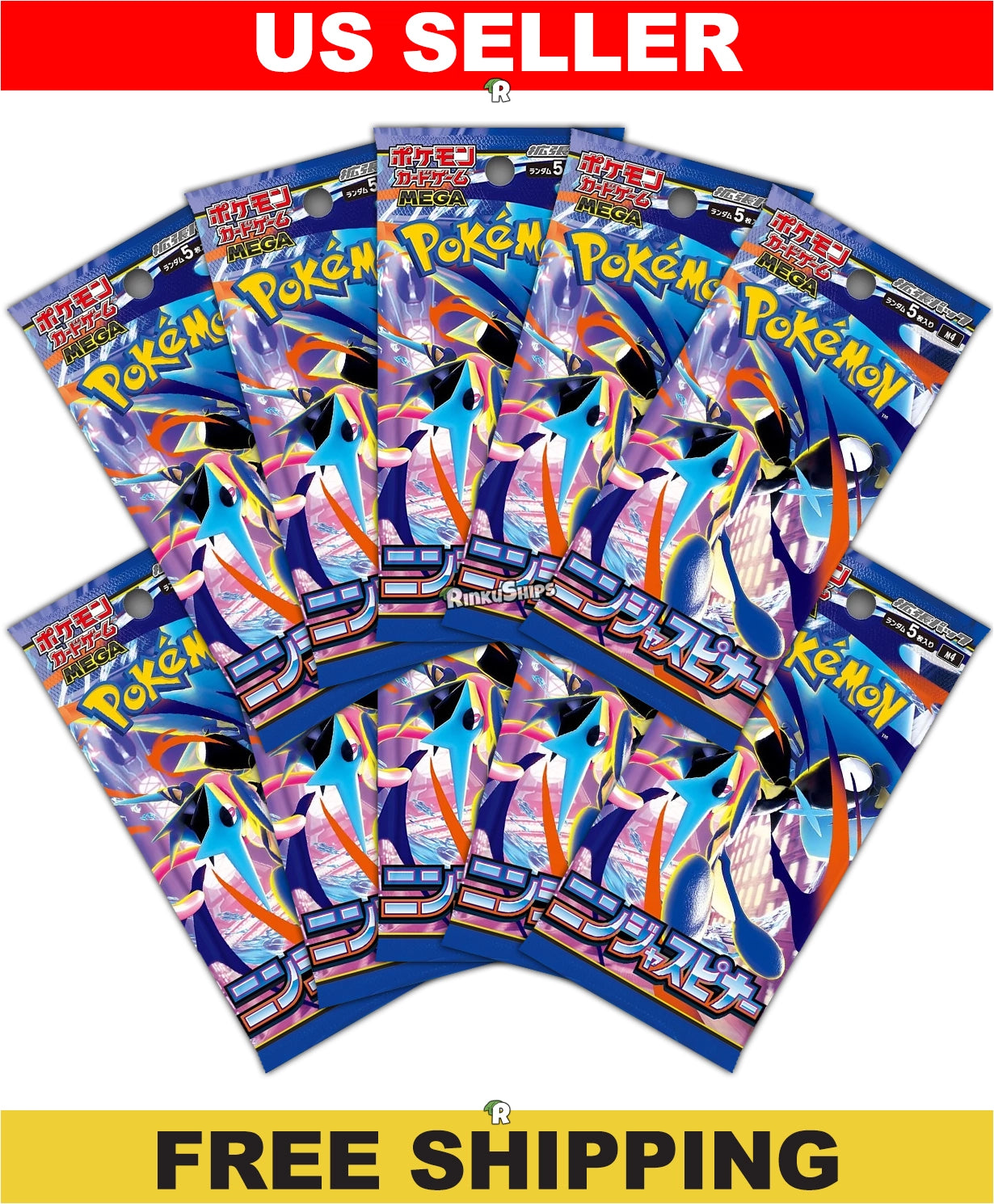 Ninja Spinner 10 Pack Bundle