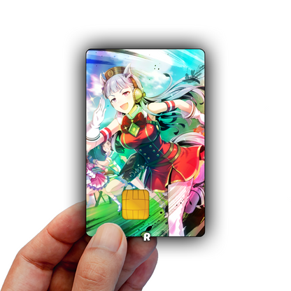 Gold Ship Credit Card Skin