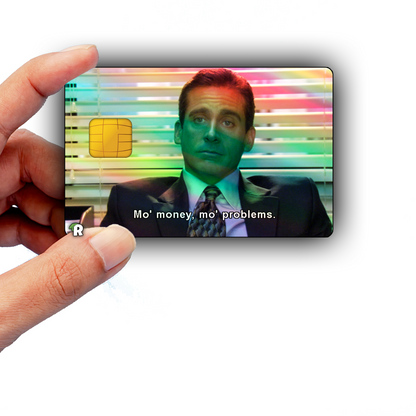 The Office Mo Money Meme Credit Card Skin