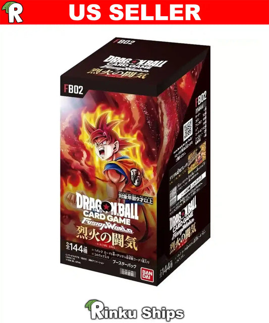 Blazing Aura Booster Box [FB-02] Dragon Ball Super - Factory Sealed Japanese Cards