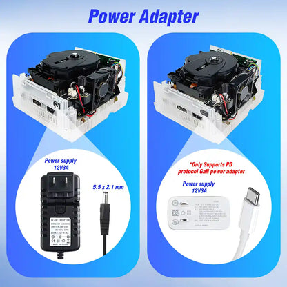 Power Supply Mod for Nintendo GameCube - USB C & DC options