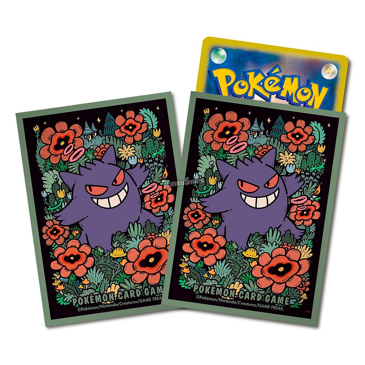 Gengar Flower Card Sleeves