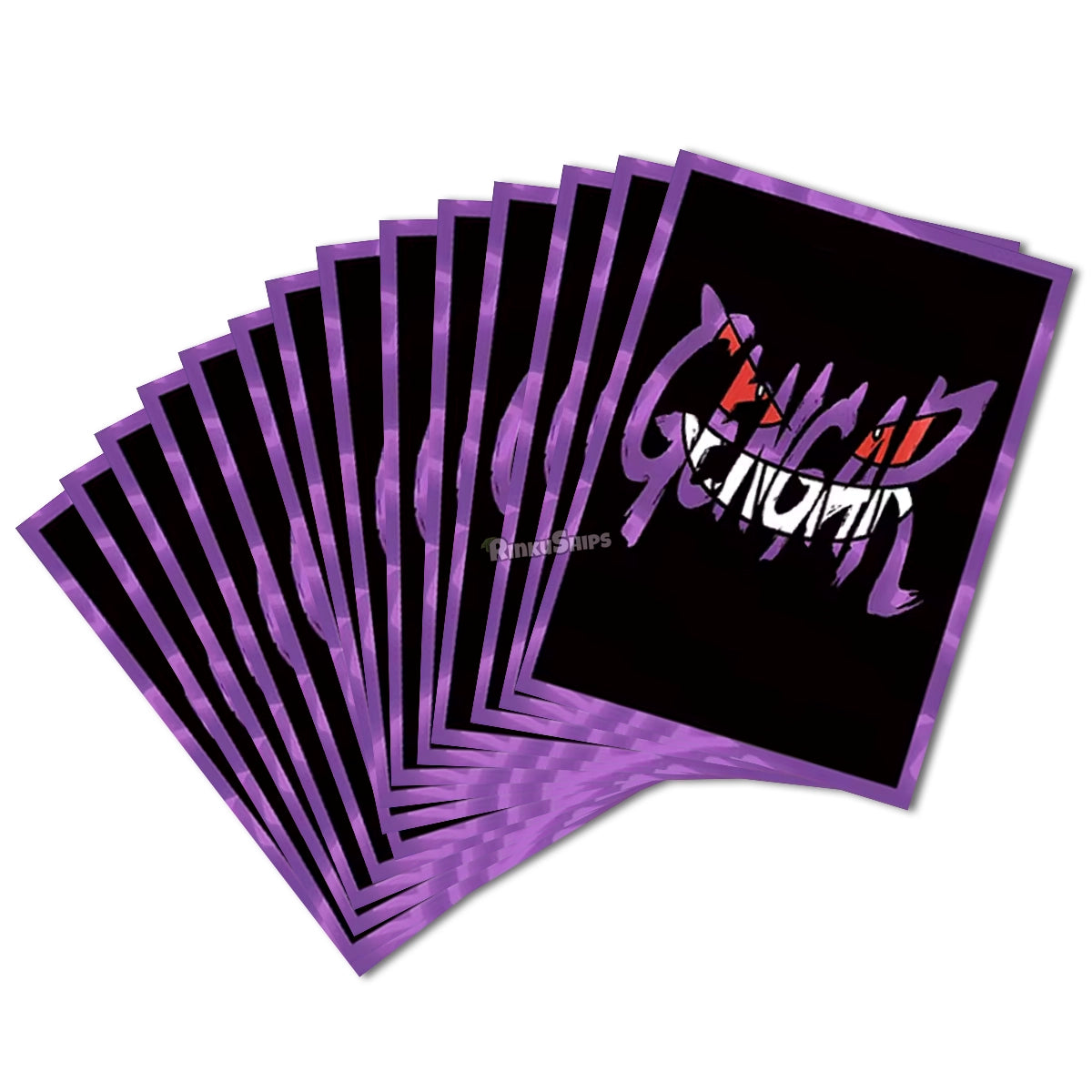 Gengar Text Card Sleeves