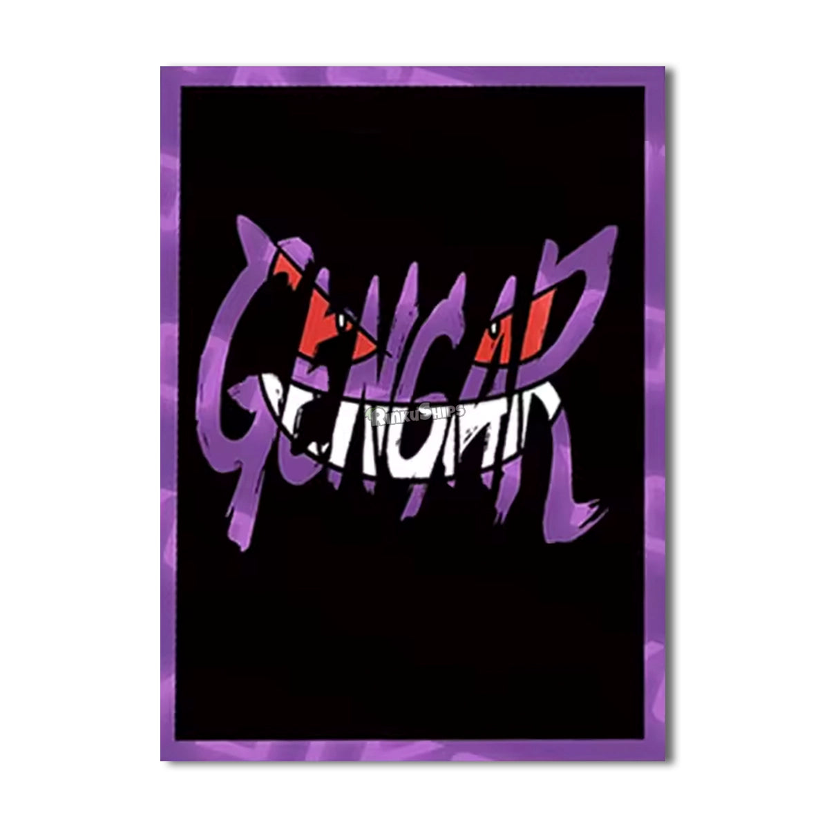 Gengar Text Card Sleeves