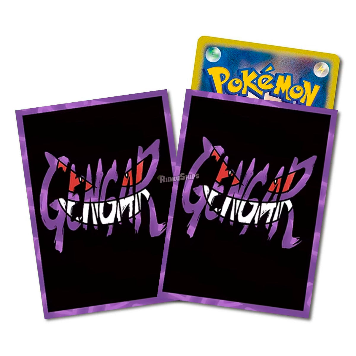 Gengar Text Card Sleeves