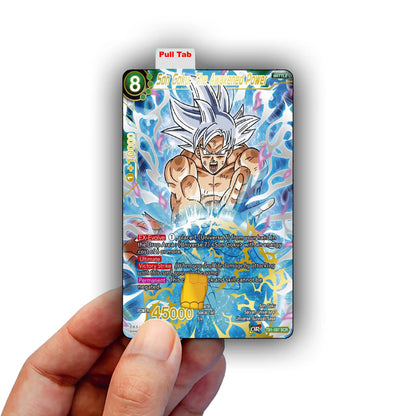 Goku Awakened Power Credit Card Skin
