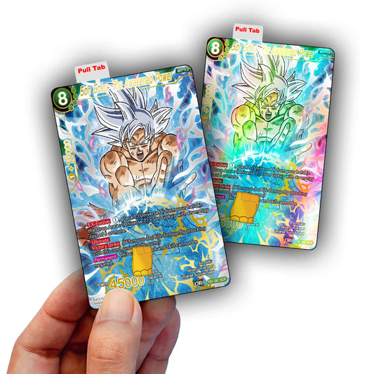 Goku Awakened Power Credit Card Skin