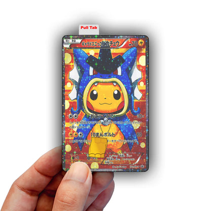 Gyarados Pikachu Credit Card Skin