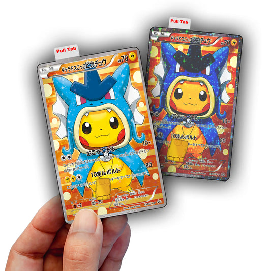 Gyarados Pikachu Credit Card Skin