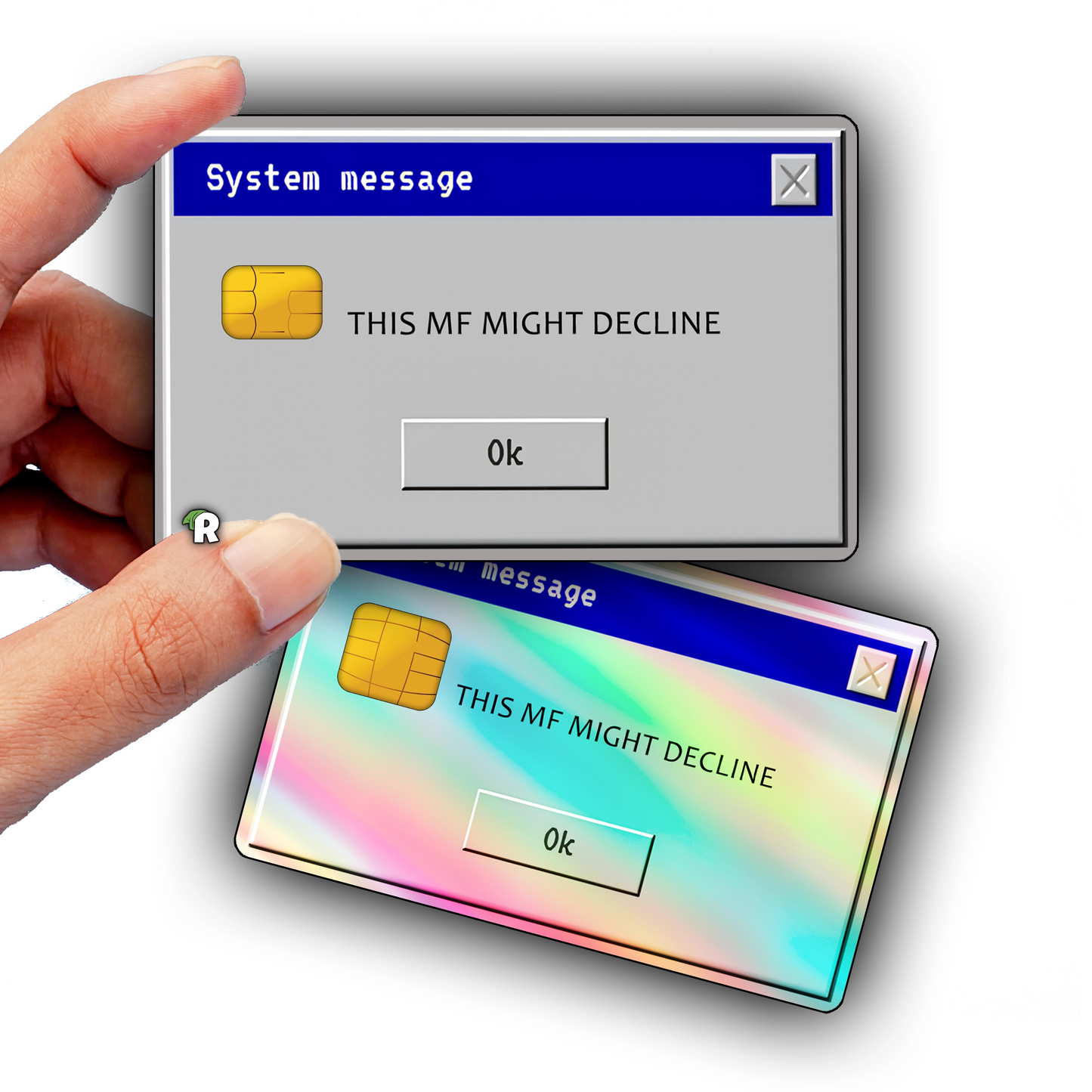 This MF Might Decline Meme Credit Card Skin