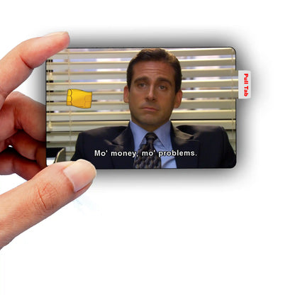 The Office Mo Money Meme Credit Card Skin