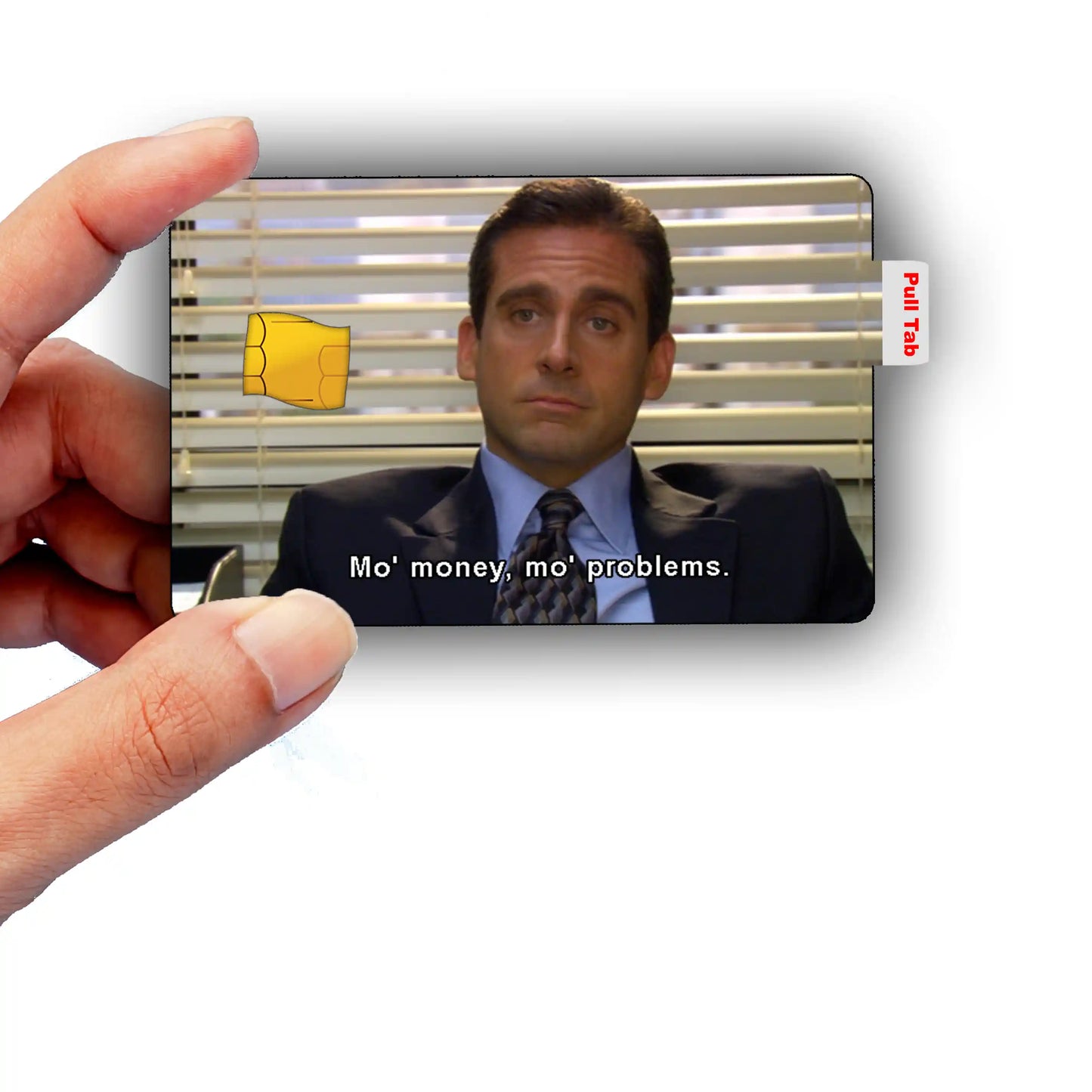 The Office Mo Money Meme Credit Card Skin